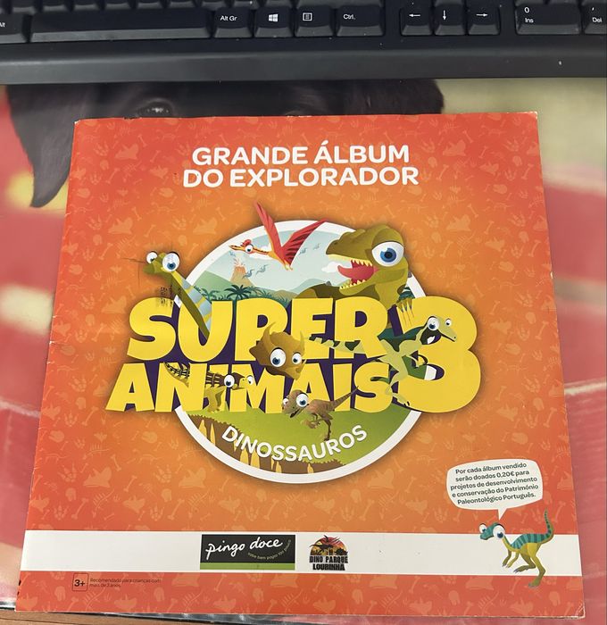 Caderneta completa Super animais 3