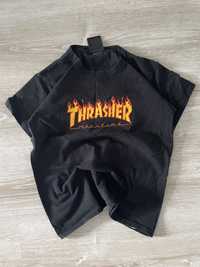 Rap sk8 thrasher t-shirt