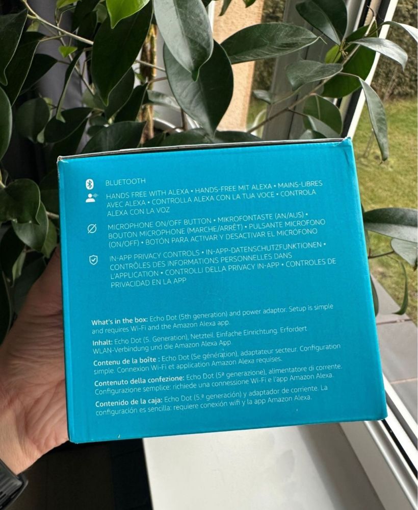 Inteligenty głośnik Amazon Echo Dot 5 granatowy TOMI-TECH