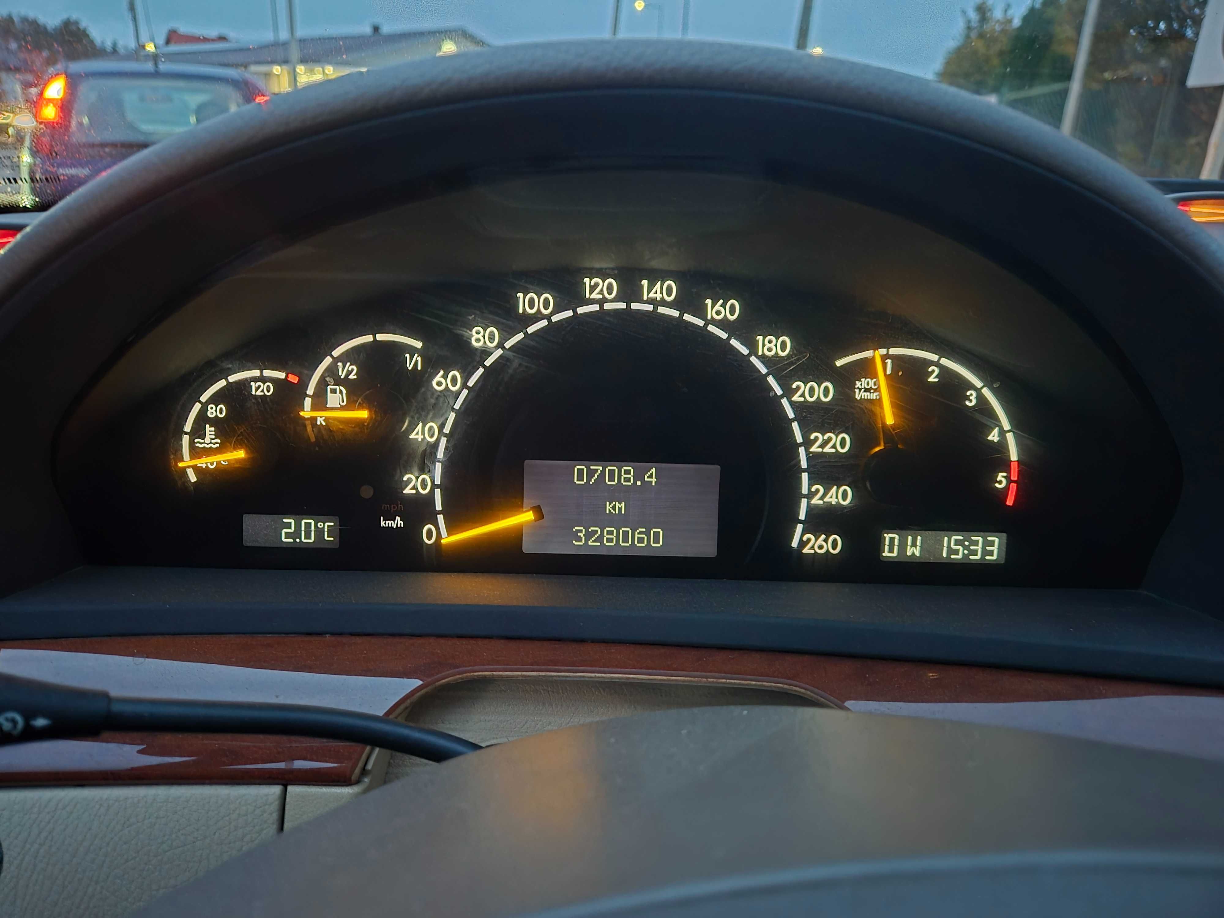 Mercedes S klasa 3.2 CDI zielony butelkowy możliwa zamiana ;)