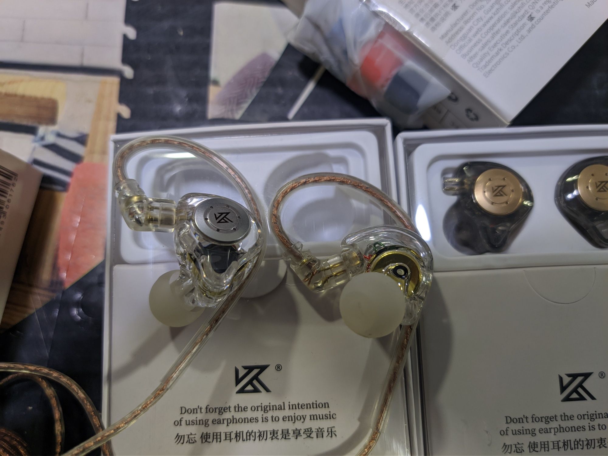 Вакумні навушники KZD EDX Pro (16 ом)