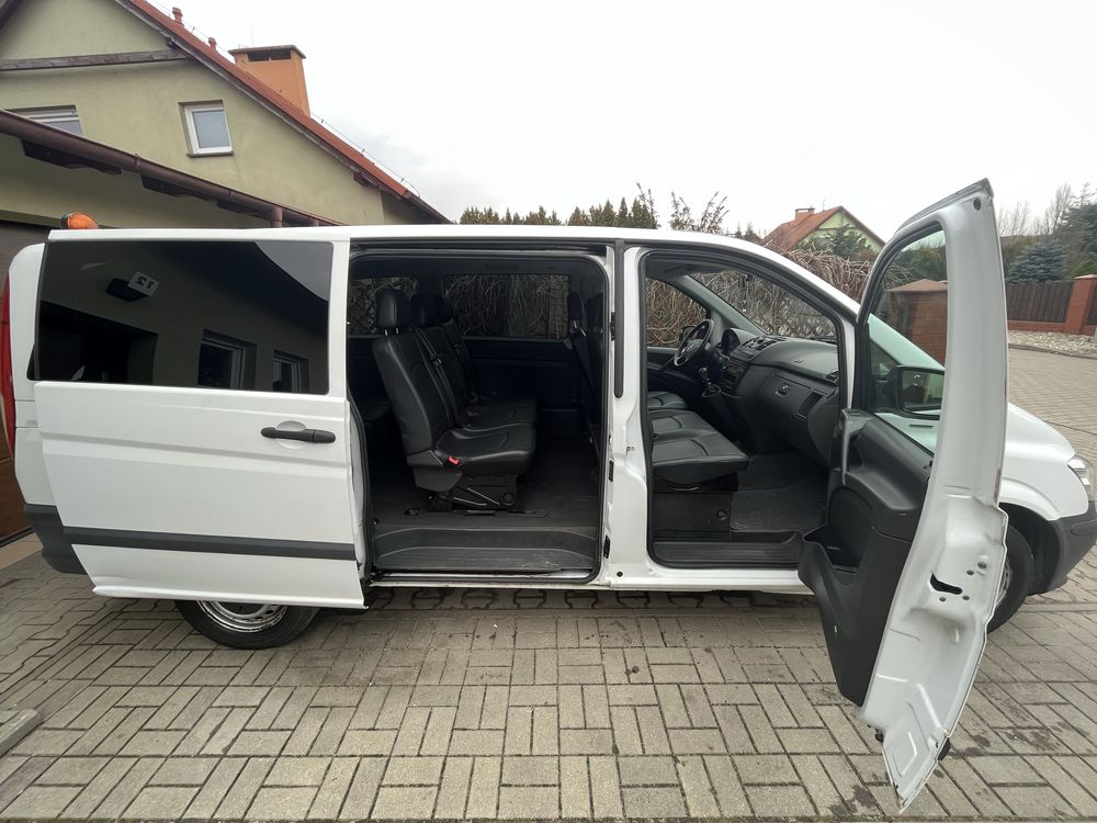 Wynajem busa Mercedes Vito 9 osobowy okolice Wrocławia od 160zł doba