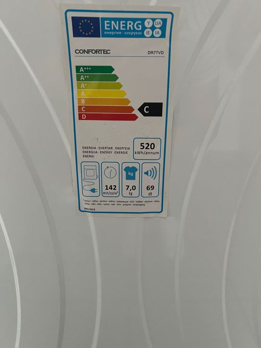 Máquina de secar da marca CONFORTEC