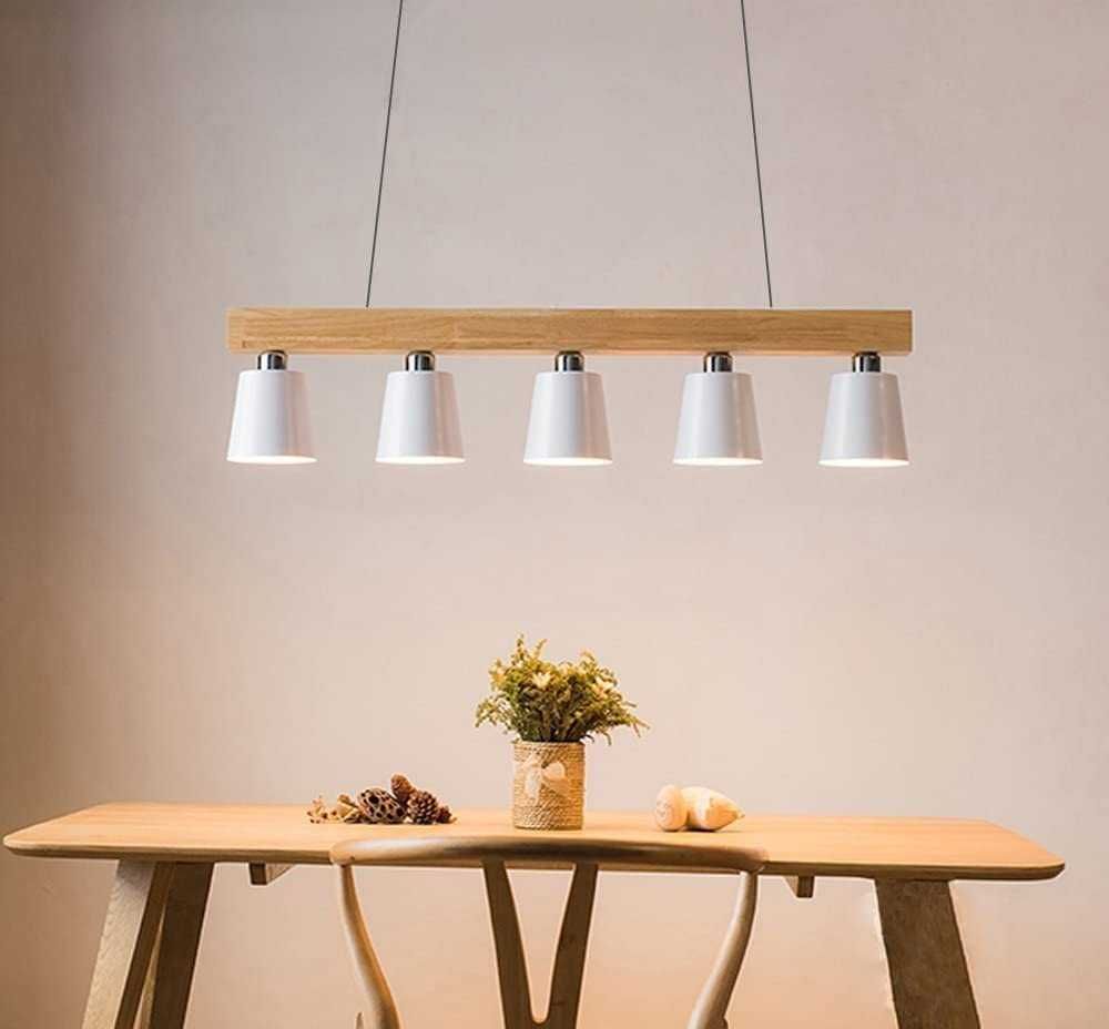 Lampa wisząca drewniana - PROMOCJA TANIO