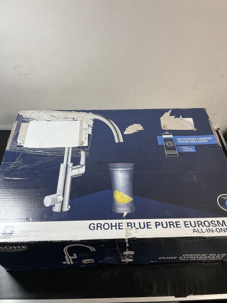 Змішувач для кухні з фільтром для води Grohe Eurosmart 30383000