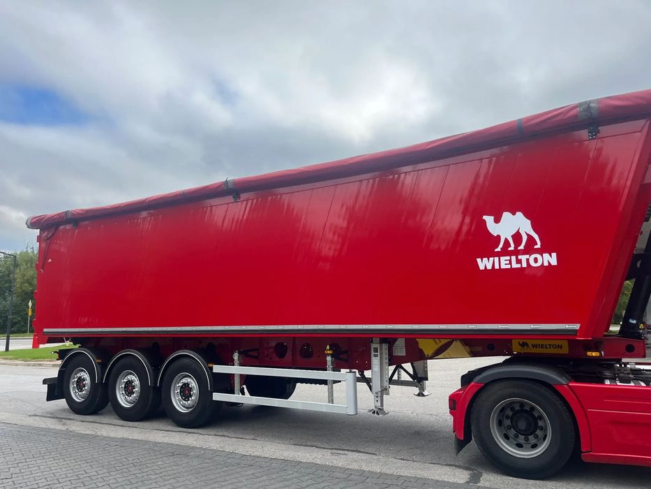 Wielton KLAPO-DRZWI//SZYBRY//DWIE OSIE PODNOSZONE//SAF