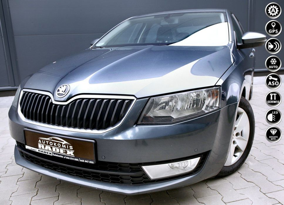 Skoda Octavia 2.0 Tdi 150PS/DSG/2x Parktronic/Navi/Tempomat/Bluetooth/Serwis/GWARANT