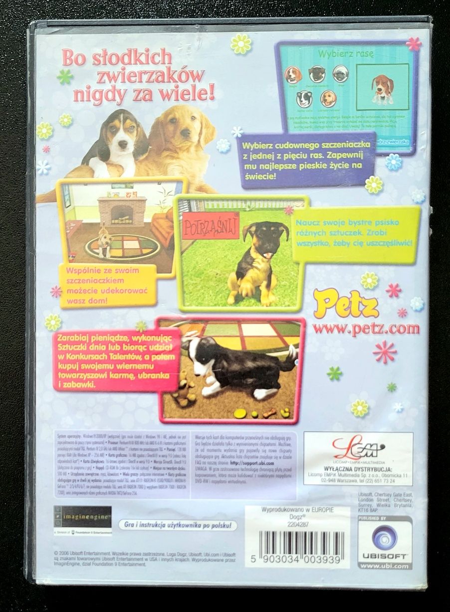 Dogz -gra o szkoleniu psów