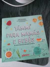 Livro yammi para mães e bebés