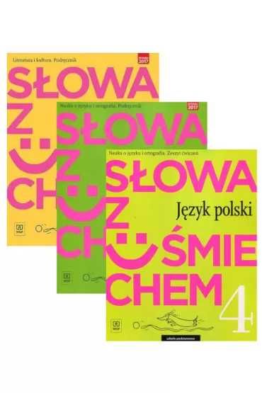Słowa z uśmiechem 4 wsip Zestaw 3 podręczników