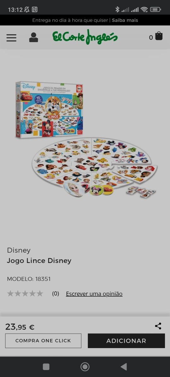 Jogo Lince Disney