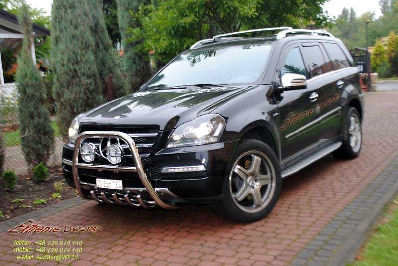 Mercedes ML Podesty Stopnie Orurowanie