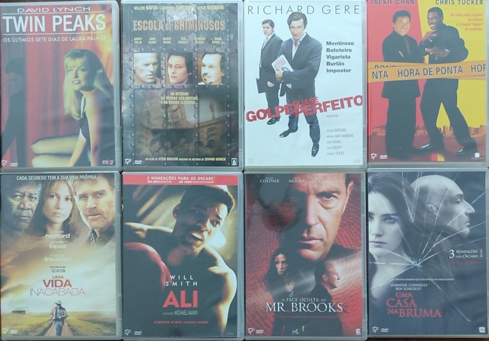 8 DVD drama (preço de conjunto)