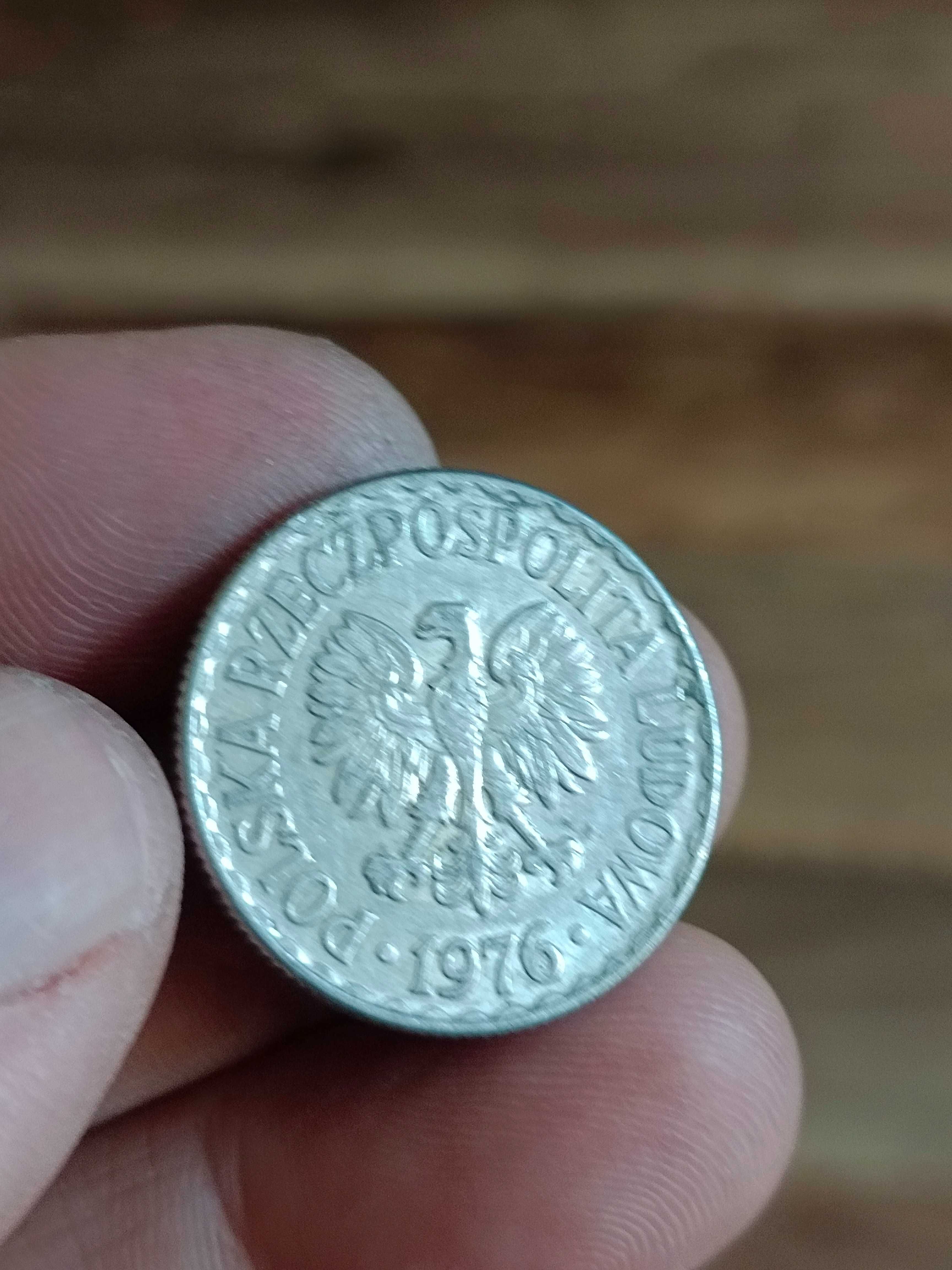 Sprzedam monete 1 zl 1976 bez znaku mennicy