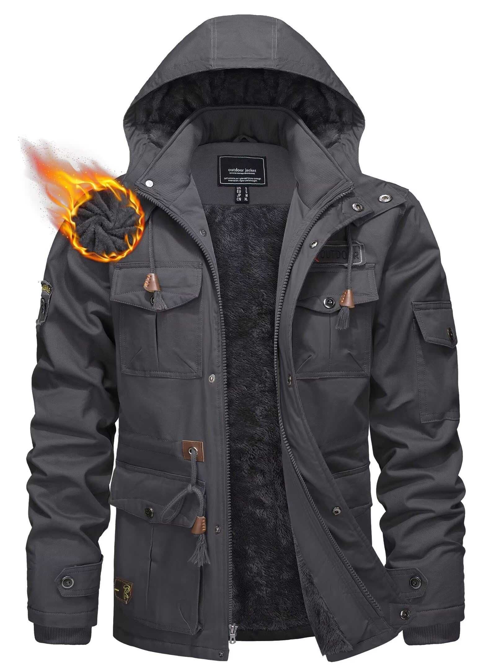 Nowa męska kurtka / parka / przejściówka / R-XL / KEFITEVD !A993!