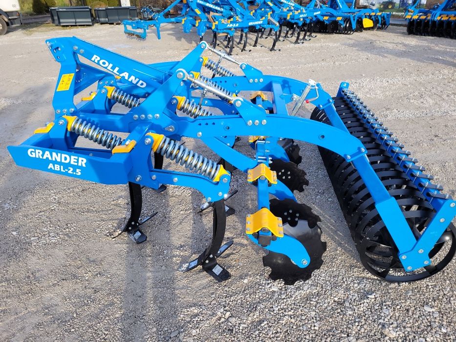 Od ręki Agregat bezorkowy 2 rzędowy 2 belki Rolland Grander Light