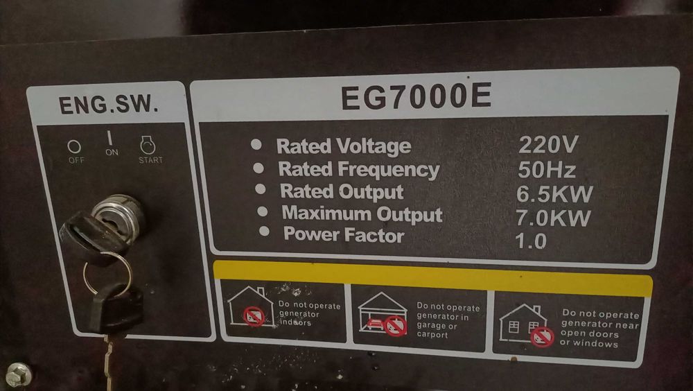 Генератор потужний ARON ANGEL 7000