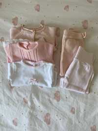 Malhinhas e roupa interior bebé menina Zara e Zippy (1 a 3 meses)