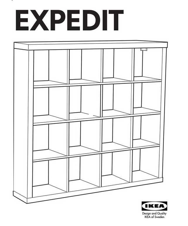 Estante Ikea Expedit 149x149 Branco