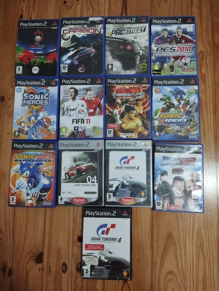 Consola de jogos PlayStation 2 acessórios