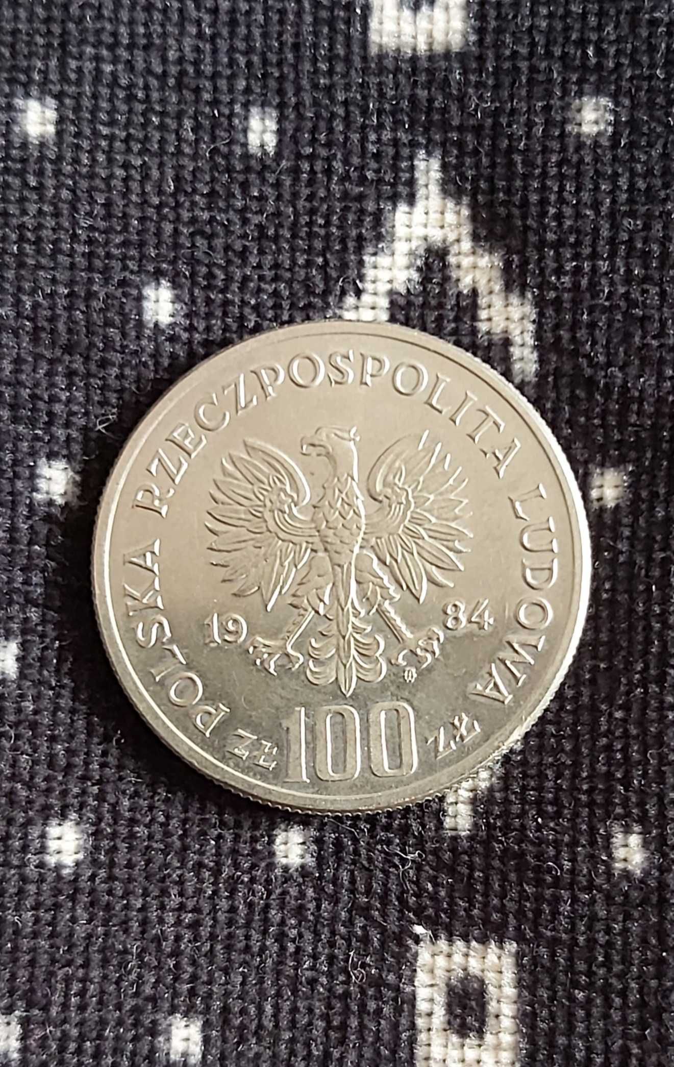 Moneta 100 zl 40 lat PRL