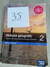 Podręcznik do geografii ,,Oblicza geografii” klasa 2 liceum/technikum