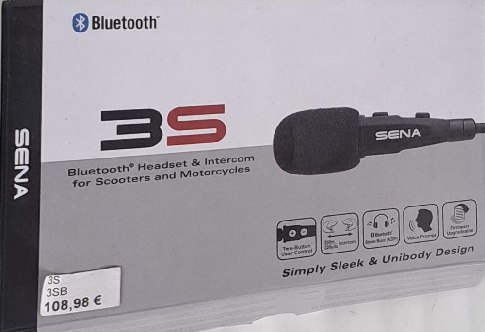 2 Intercomonicadores capacete sena