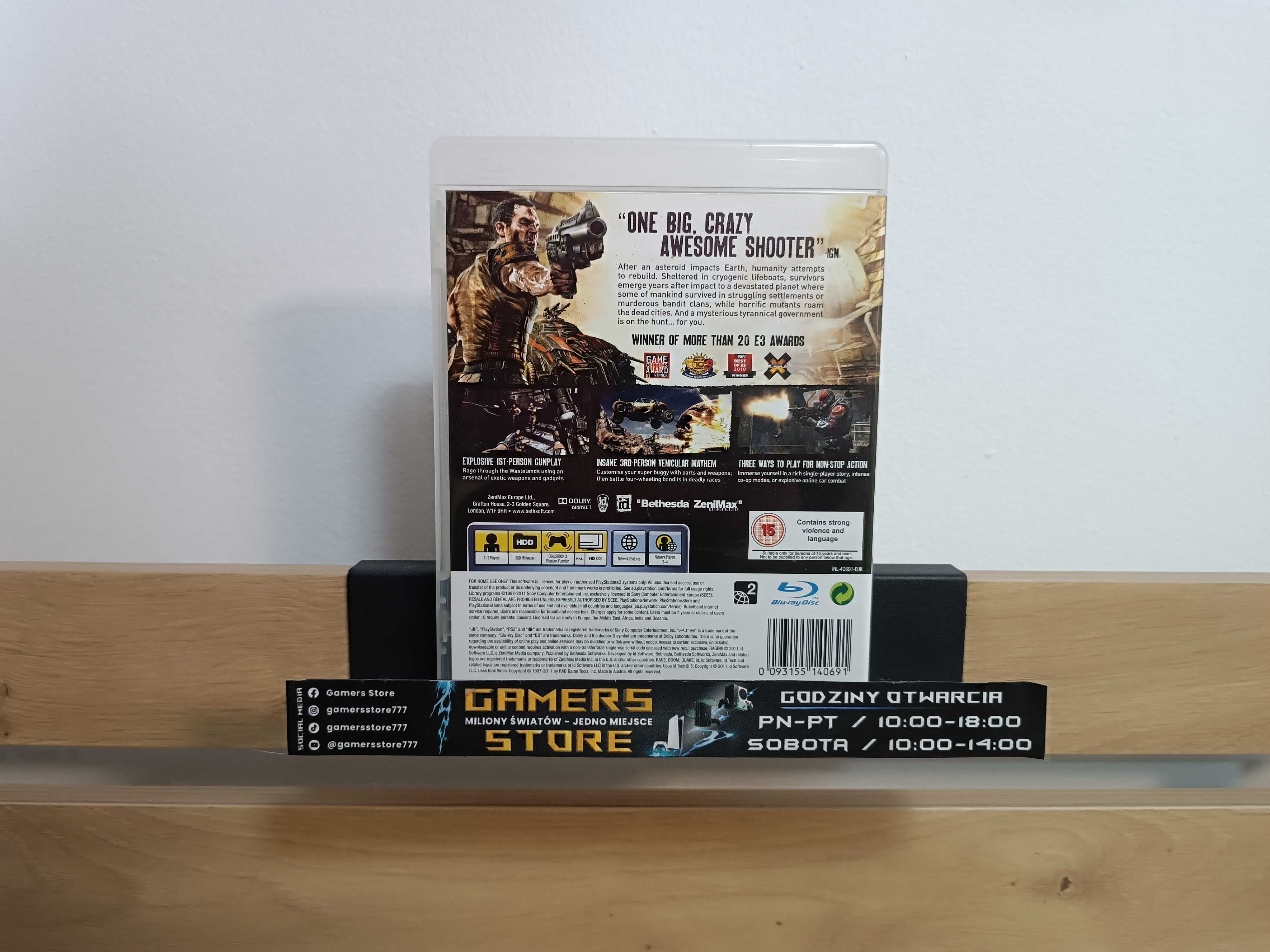 Rage - PlayStation 3 - GAMERS STORE