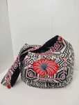 Vintage floral patterned hippie bag torba we wzory kwiatowe