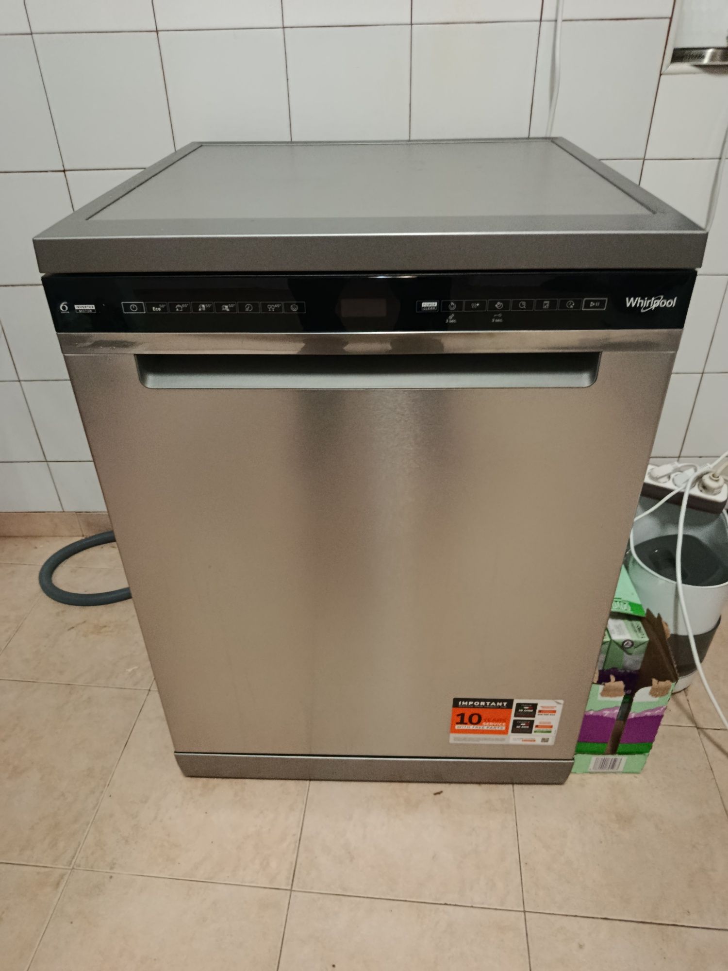 máquina de lavar louça whirlpool