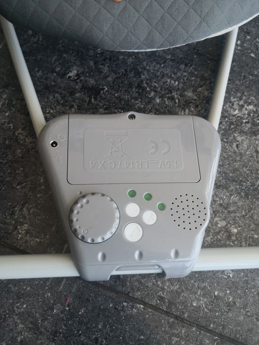 Bujaczek elektryczny dla dzieci niemowląt huśtawka