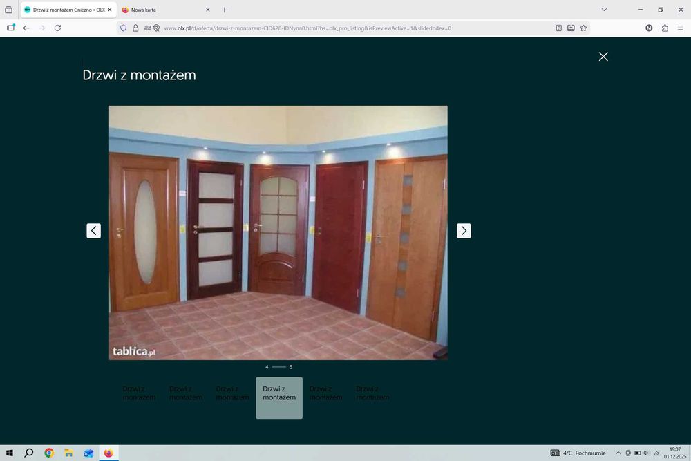 Drzwi z montażem świąteczna promocja!