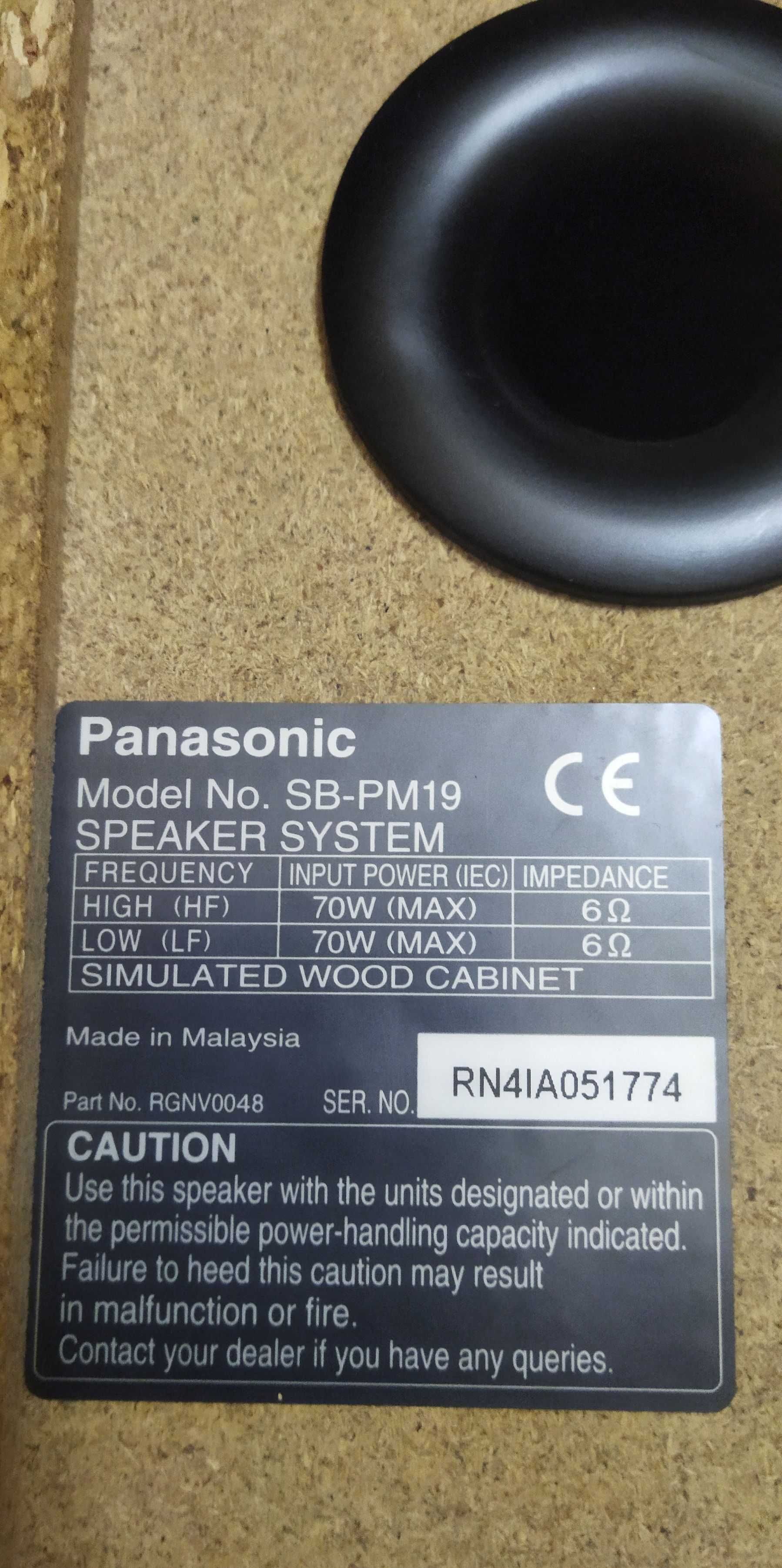 акустика Panasonic SB-PM 19