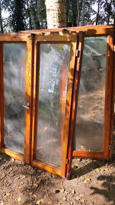 okno okna drewniane 134x62