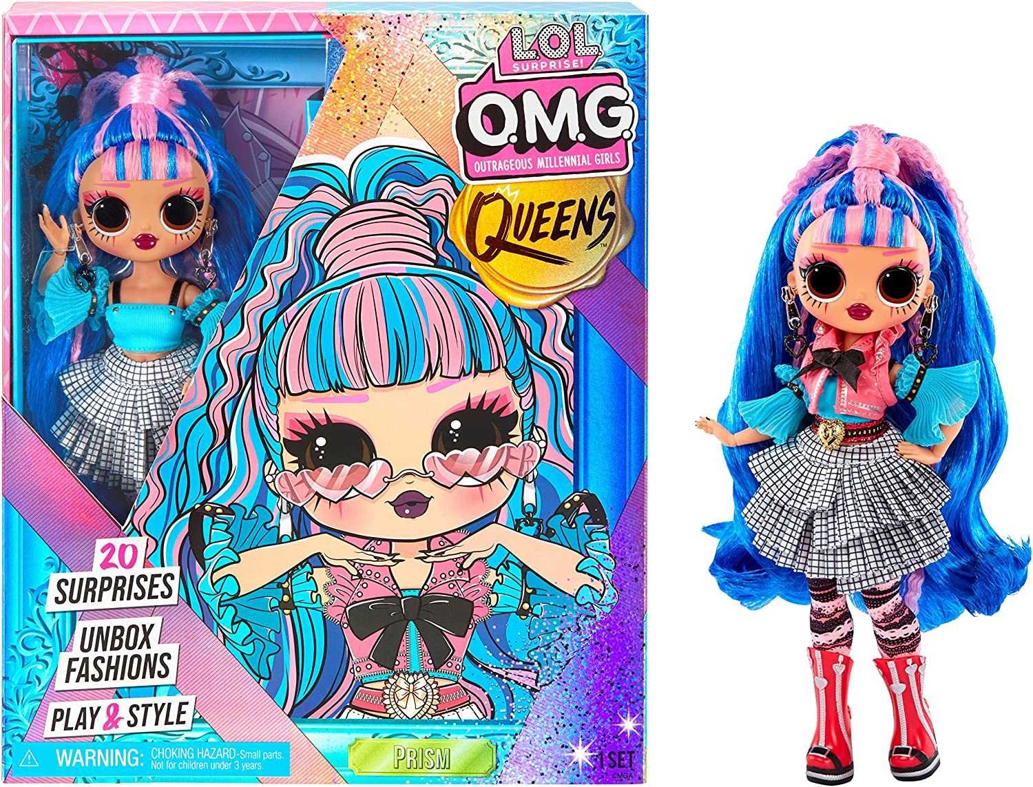 Лялька ЛОЛ Призма / LOL Surpise OMG Queens Prim Fashion Doll