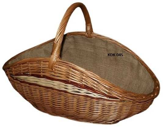 Kosz kominkowy wiklina kosze na drewno koszyki z wikliny Polskie