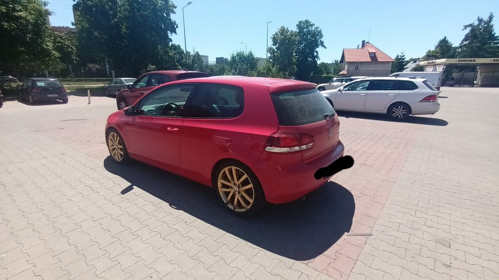 Zamiana•Golf 6•Śliczny•GrzaneFotele•KlimaSchowek•Alkantra•Alus 18"•itd