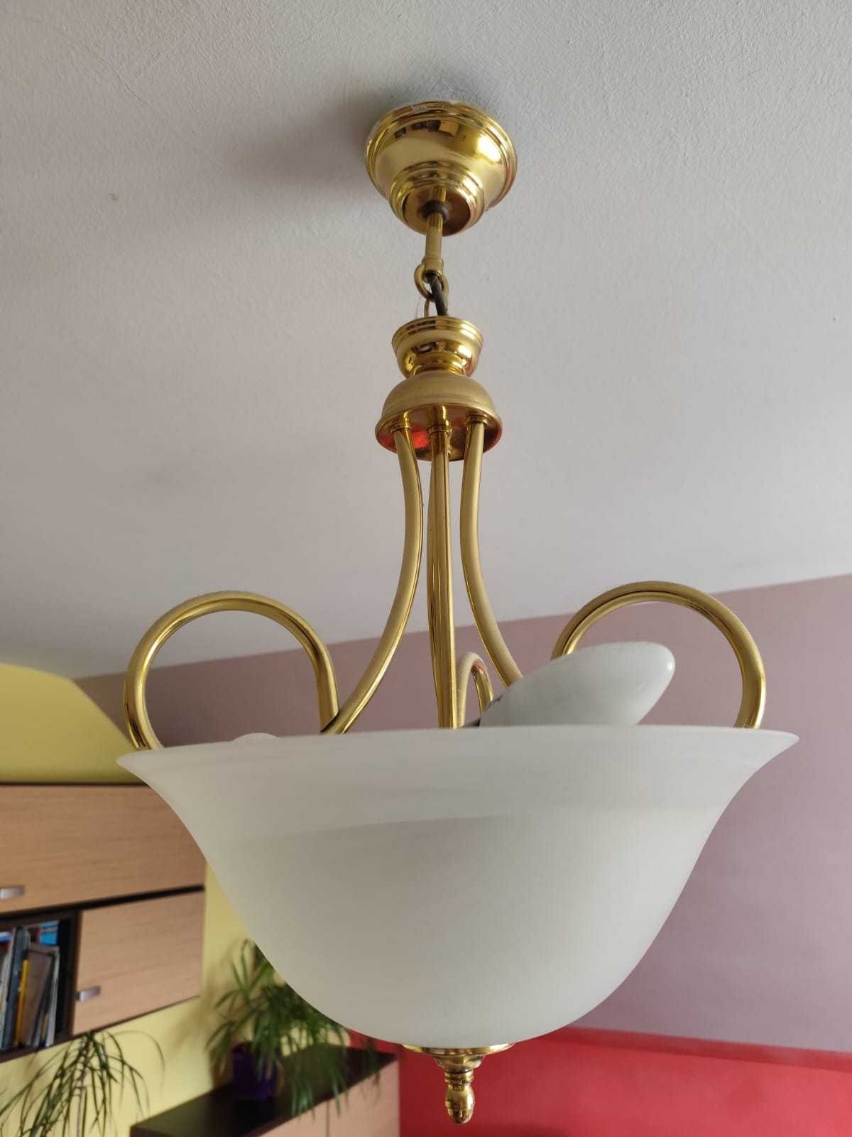 Śliczna lampa stan bdb zadbana na 3 żarówki