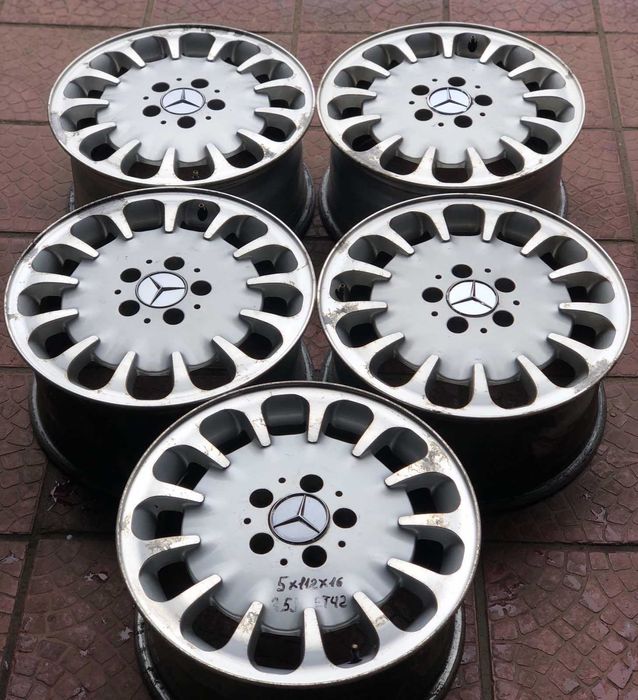5 112 R16 Диски легкосплавні VW AUDI SKODA SEAT MERCEDES