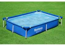 Дитячий надувний басейн Bestway 56401 Steel Pro 221x150х43 см