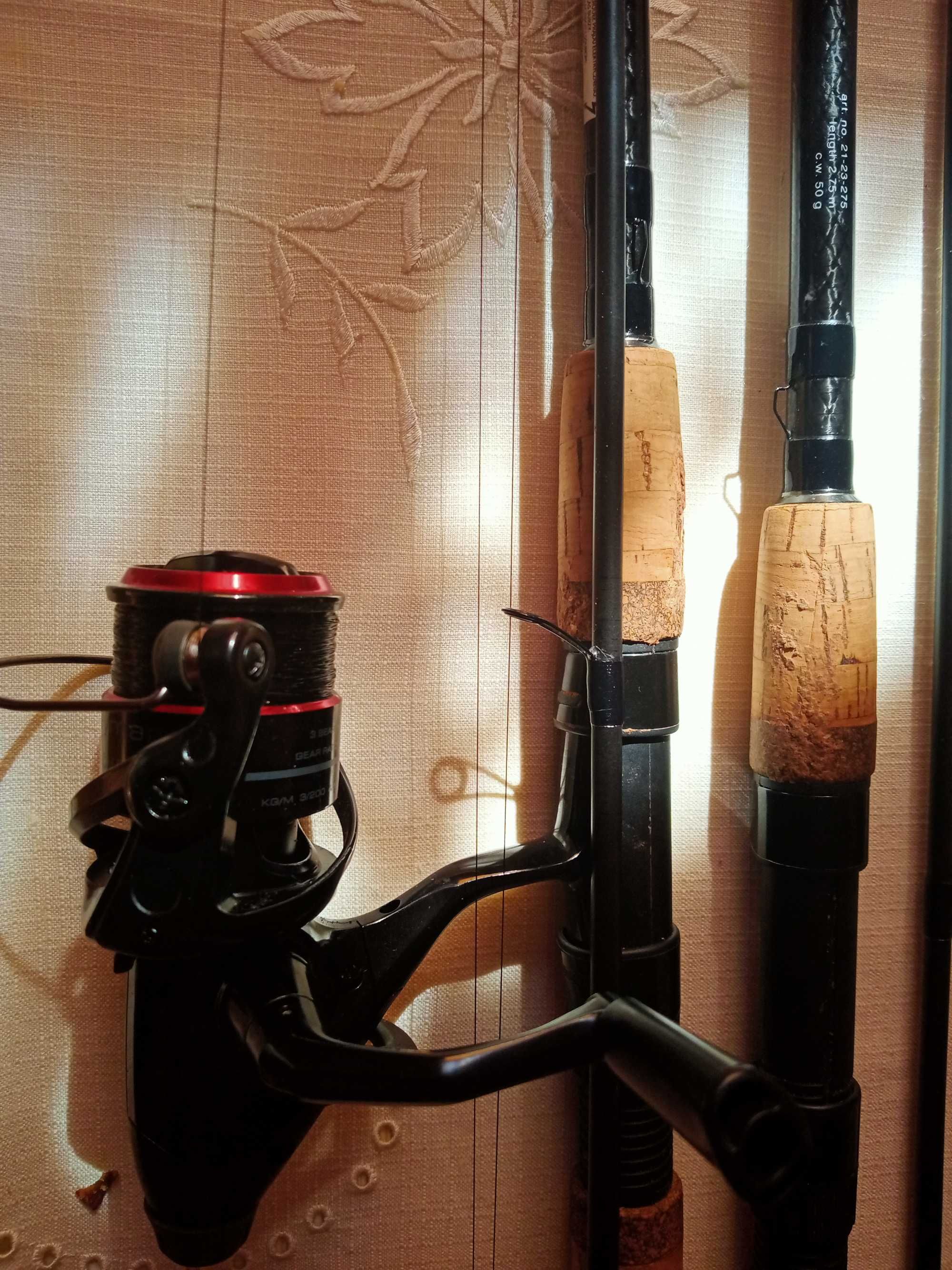 2  Wędki Dragona typu Feeder /qiuwer ,plus kołowrotek okuma