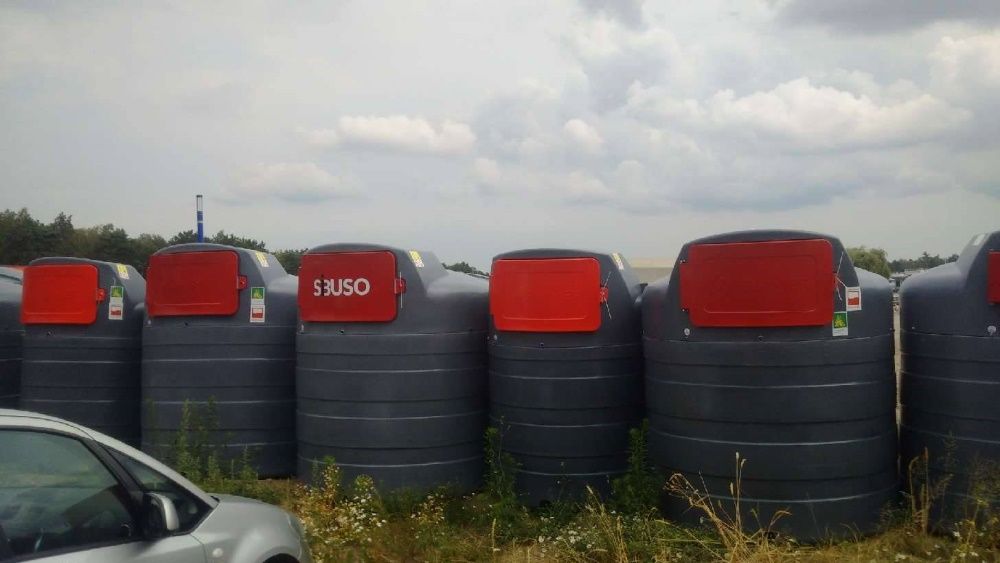 TORUŃ Zbiornik dwupłaszczowy na paliwo SiBUSO 5000 l Diesel ON