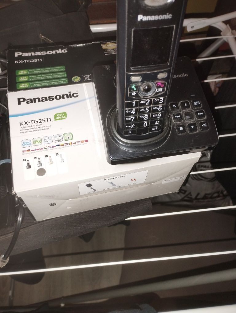 Telefon bezprzewodowy Panasonic,sprawny