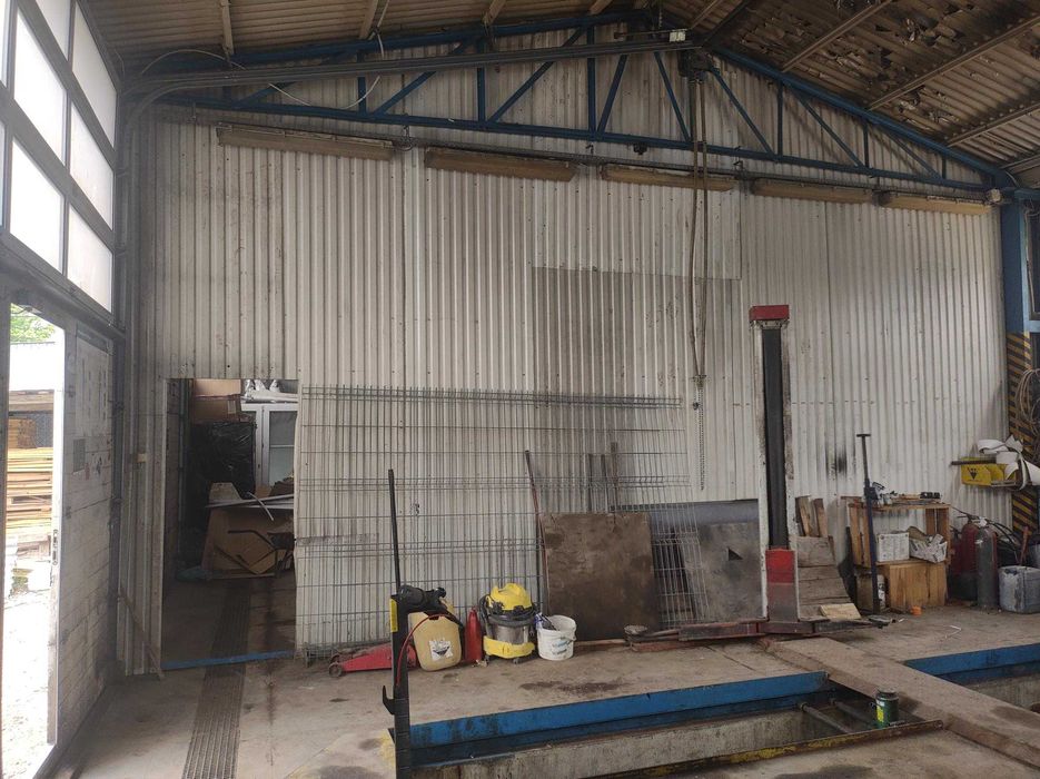 Hala, konstrukcja stalowa używana.