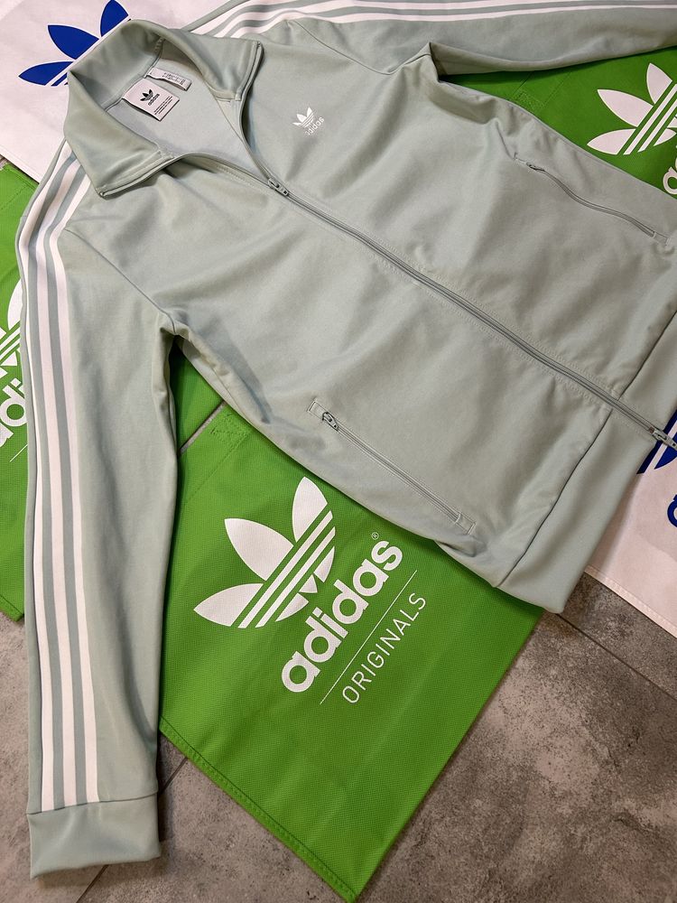 Bluza Adidas Originals Beckenbauer roz L, b dobry, kolor miętAa