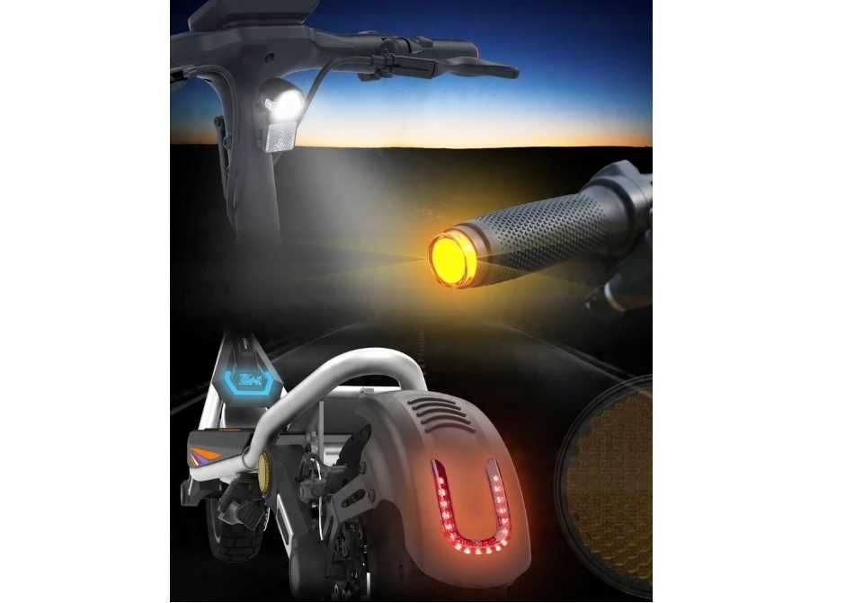 Kukirin A1 10'' Pojazd elektryczny 1000W 45KM/H 48V13Ah 45KM