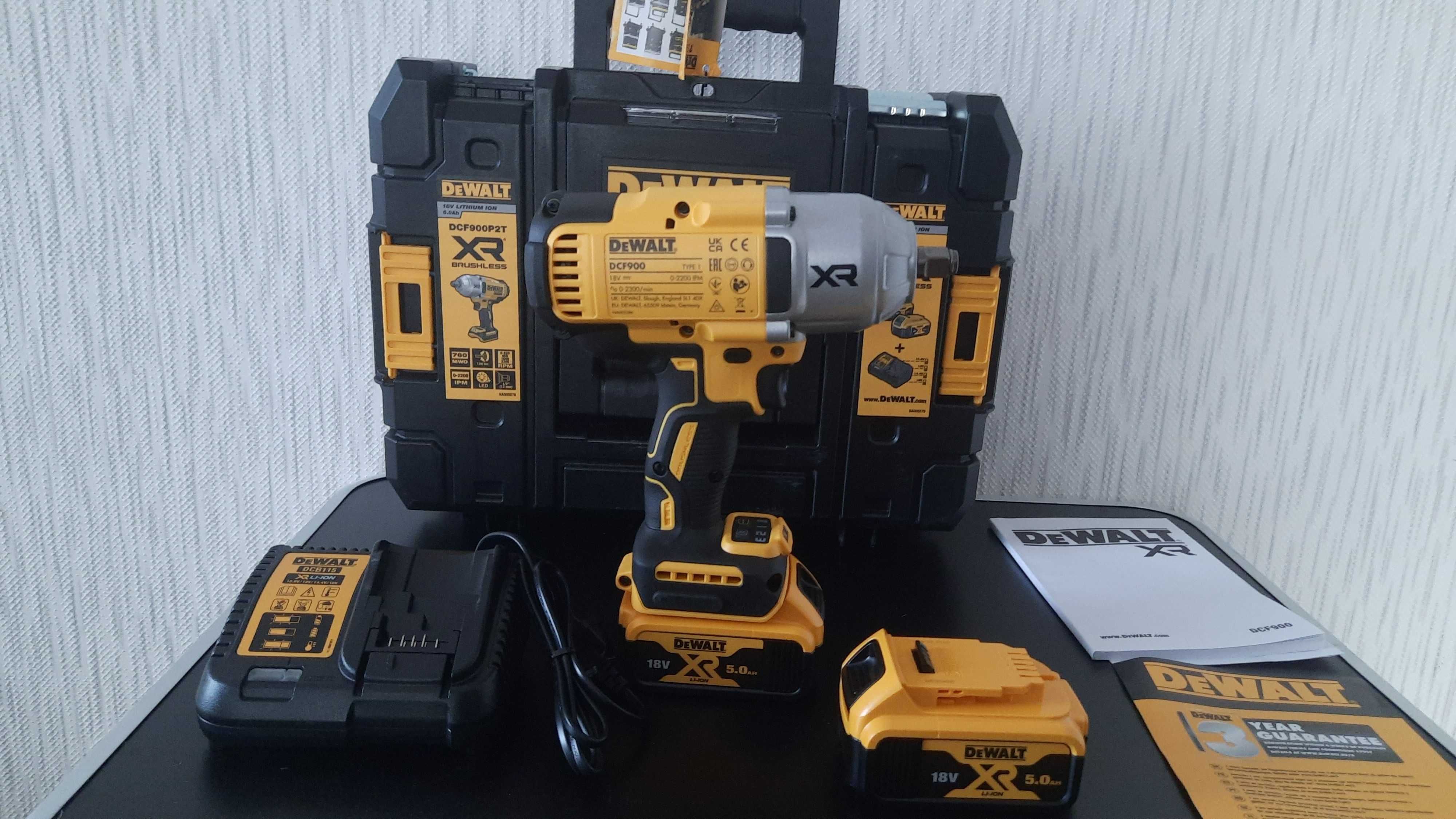 Гайковерт dewalt dcf900p2т для профессионального использования