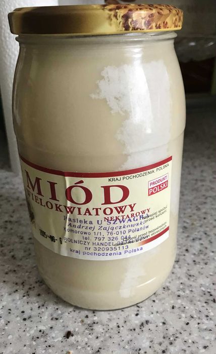 Naturalny miód 0,9l