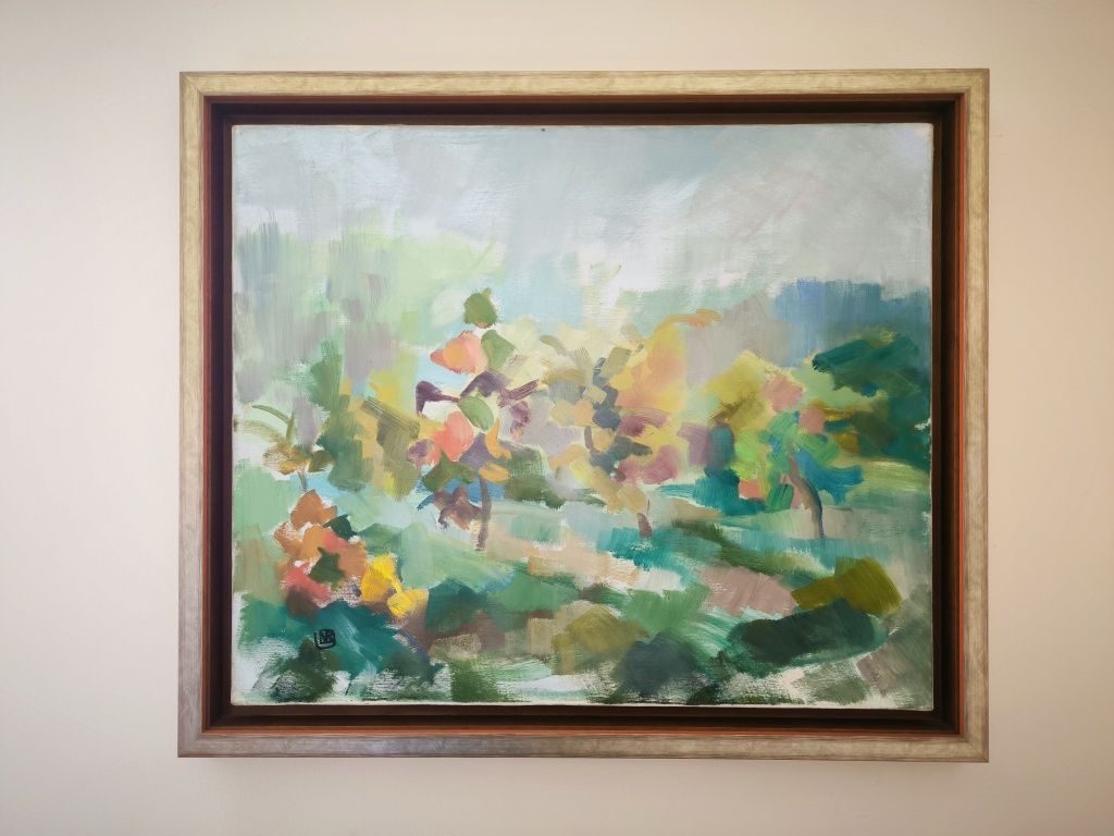 Quadro/Pintura Óleo sob tela Domenico Bascolo Natta