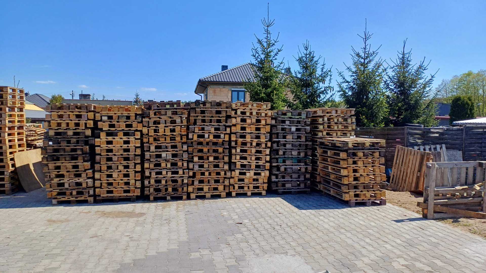 Mobilny skup palet własny transport